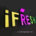 RGB වෙනස් කළ හැකි පරිදි LED නාලිකා ලිපි